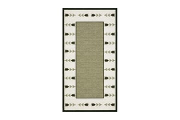 Tulpan Flatvävd Matta 80x150 cm - Grön - Textil & mattor - Matta - Flatvävd matta