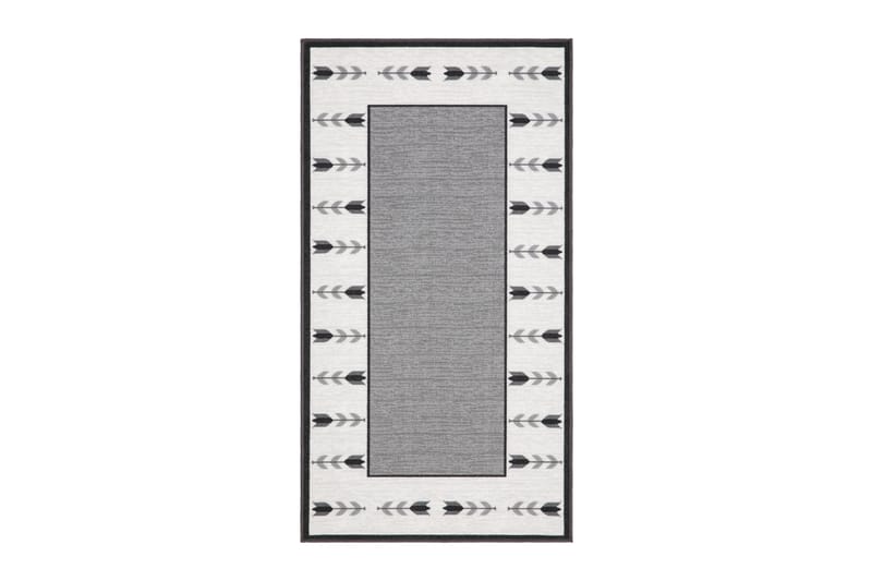 Tulpan Flatvävd Matta 80x200 cm - Grå - Textil & mattor - Matta - Flatvävd matta