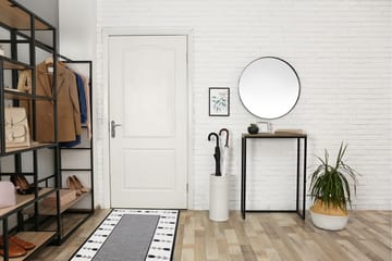 Tulpan Flatvävd Matta 80x200 cm - Grå - Textil & mattor - Matta - Flatvävd matta