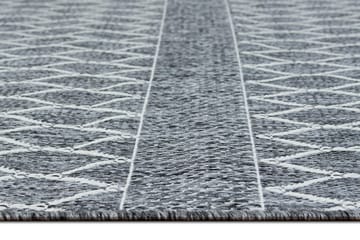 Madrid Bell Flatvävd Matta 160x230 - Grå/Vit - Textil & mattor - Matta - Flatvävd matta