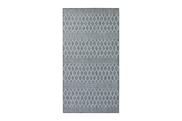 Grå/Vit Madrid Bell Flatvävd Matta 80x240