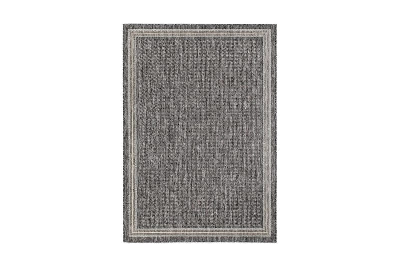 Madrid Frame Matta 200x285 cm Flatvävd - Grå - Textil & mattor - Matta - Flatvävd matta