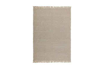 Matta 140 x 200 cm beige ALADAG - Beige - Textil & mattor - Matta - Flatvävd matta