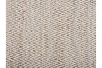 Matta beige 140 x 200 cm AFRIN - Beige - Textil & mattor - Matta - Flatvävd matta