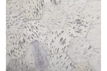 Matta Demirci 140 cm Rund - Silver - Textil & mattor - Matta - Flatvävd matta