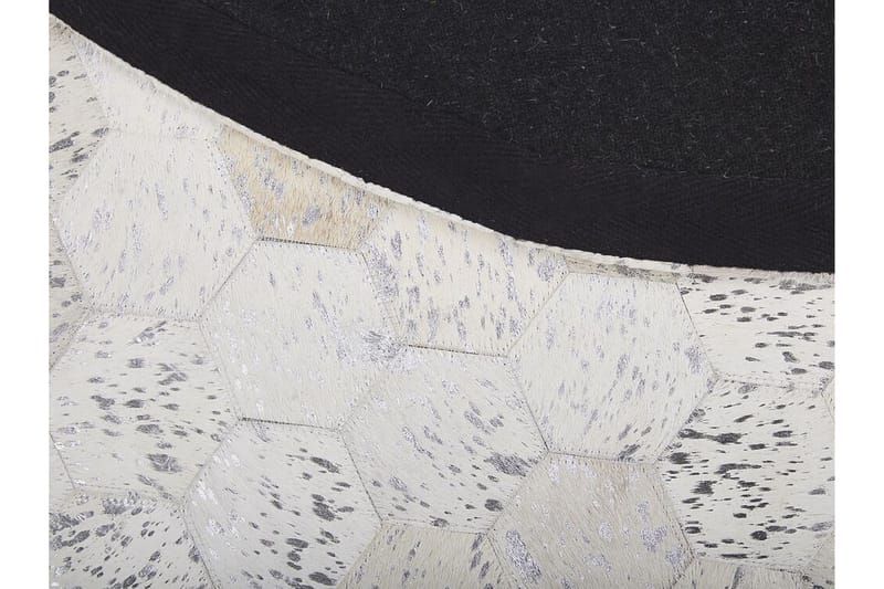 Matta Demirci 140 cm Rund - Silver - Textil & mattor - Matta - Flatvävd matta