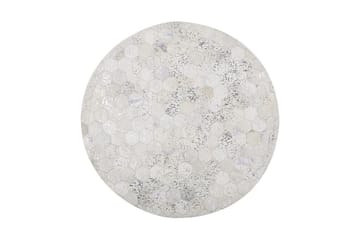Matta Demirci 140 cm Rund - Silver - Textil & mattor - Matta - Flatvävd matta