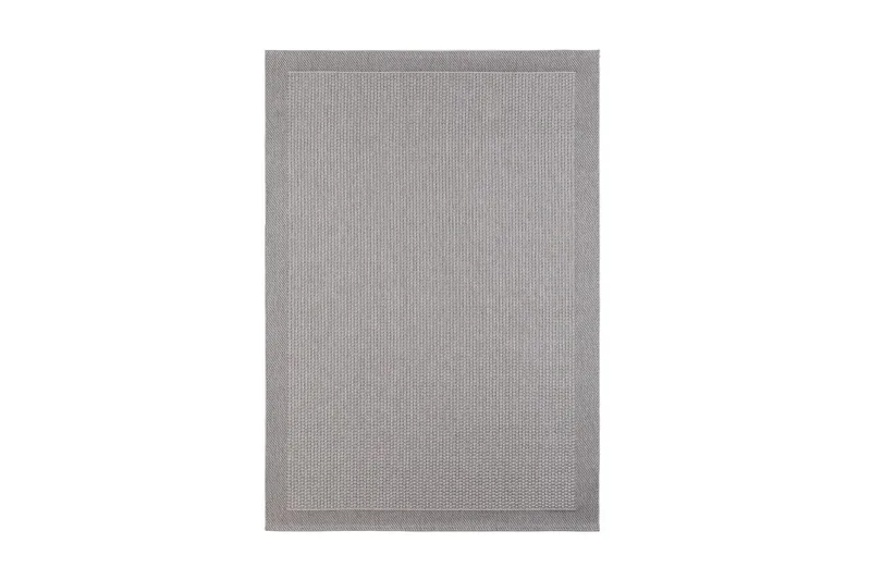 Miami Flatvävd Matta 133x190 cm - Grå - Textil & mattor - Matta - Flatvävd matta