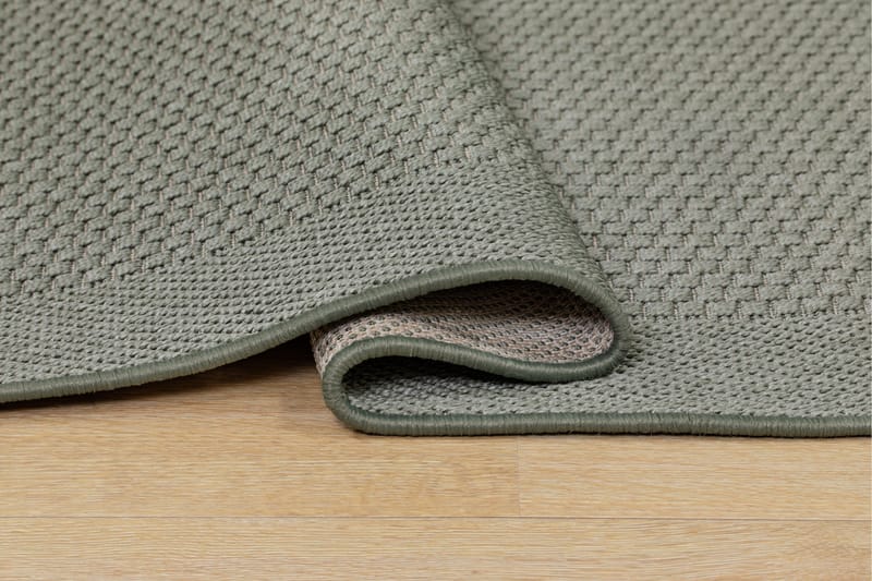 Miami Flatvävd Matta 133x190 cm - Grön - Textil & mattor - Matta - Flatvävd matta