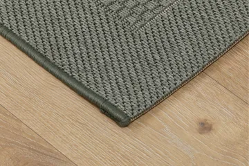 Miami Flatvävd Matta 133x190 cm - Grön - Textil & mattor - Matta - Flatvävd matta