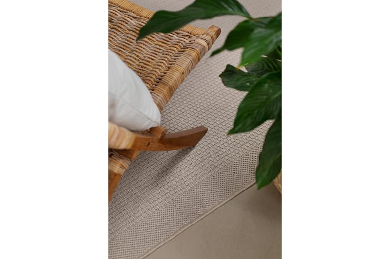 Miami Flatvävd Matta 133x190 cm - Natur - Textil & mattor - Matta - Flatvävd matta