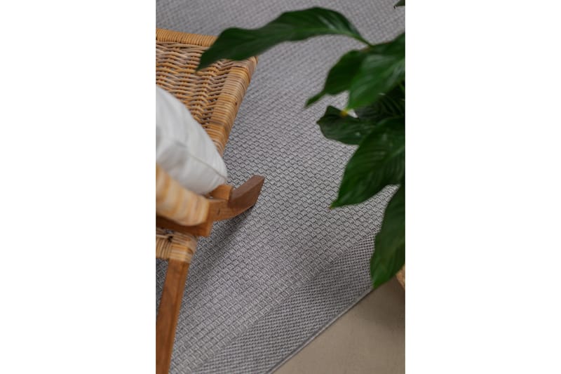 Miami Flatvävd Matta 200x290 cm - Grå - Textil & mattor - Matta - Flatvävd matta