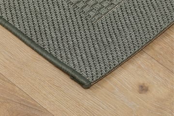 Miami Flatvävd Matta 240x340 cm - Grön - Textil & mattor - Matta - Flatvävd matta