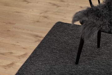 Porto Flatvävd Matta 240x340 cm - Antracit - Textil & mattor - Matta - Flatvävd matta