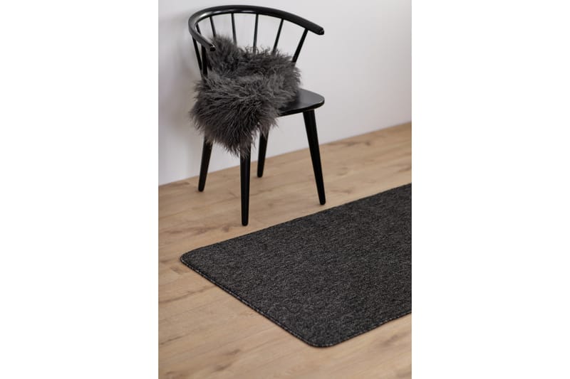 Porto Flatvävd Matta 80x150 cm - Antracit - Textil & mattor - Matta - Flatvävd matta