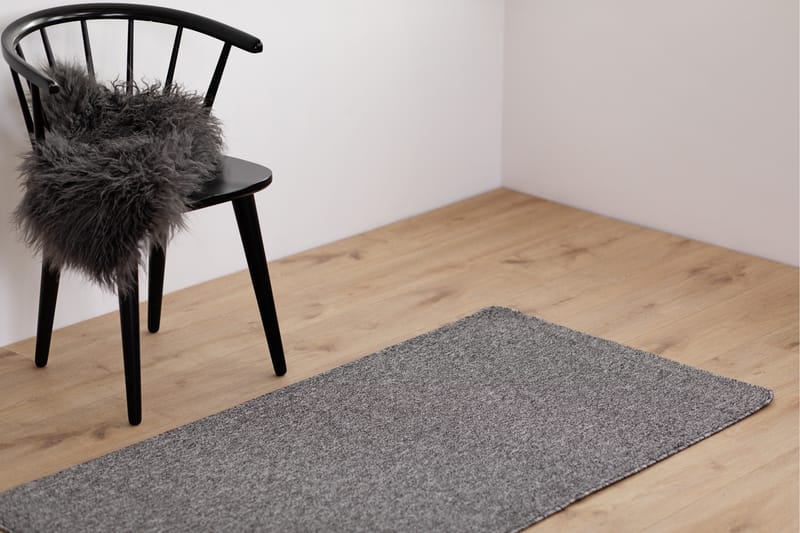 Porto Flatvävd Matta 80x250 cm - Grå - Textil & mattor - Matta - Flatvävd matta