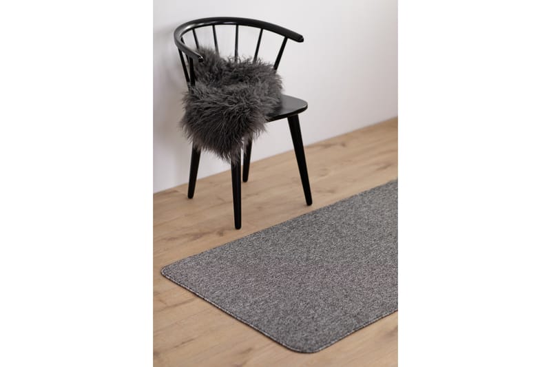 Porto Flatvävd Matta 80x250 cm - Grå - Textil & mattor - Matta - Flatvävd matta