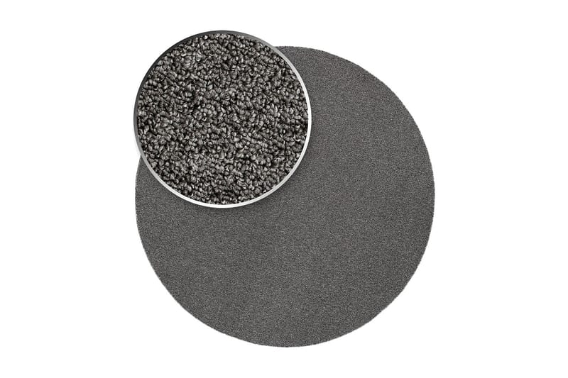 Porto Flatvävd Matta Rund 240 cm - Grå - Textil & mattor - Matta - Flatvävd matta
