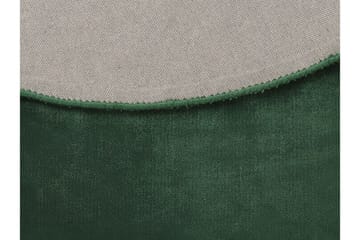 Viskosmatta Maturino Rund 140 cm - Mörkgrön - Textil & mattor - Matta - Flatvävd matta