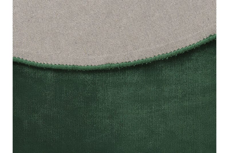 Viskosmatta Maturino Rund 140 cm - Mörkgrön - Textil & mattor - Matta - Flatvävd matta