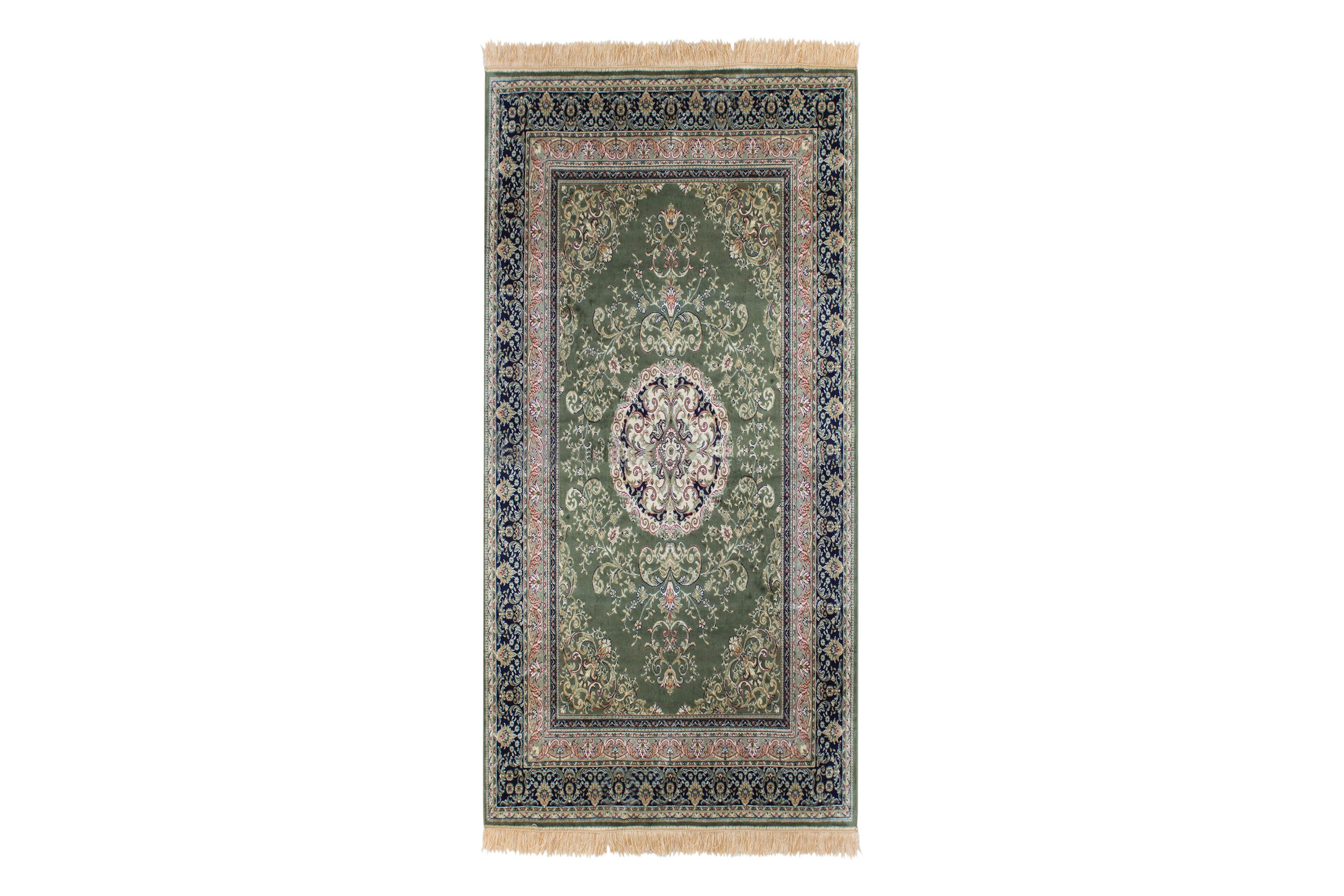 Casablanca Medallion Matta 80x250 Grön