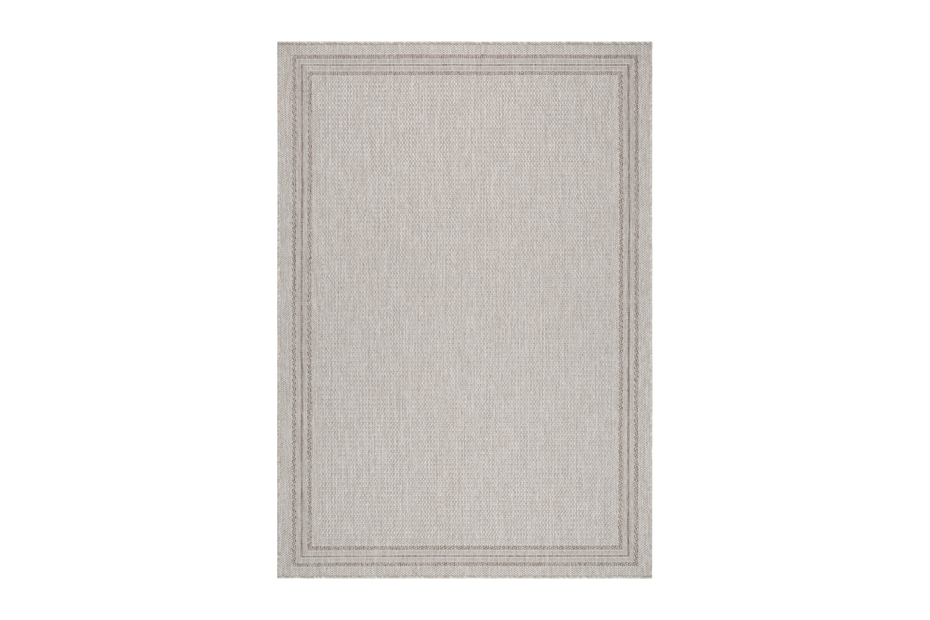 madrid flatvävd matta 160x230 cm - linne