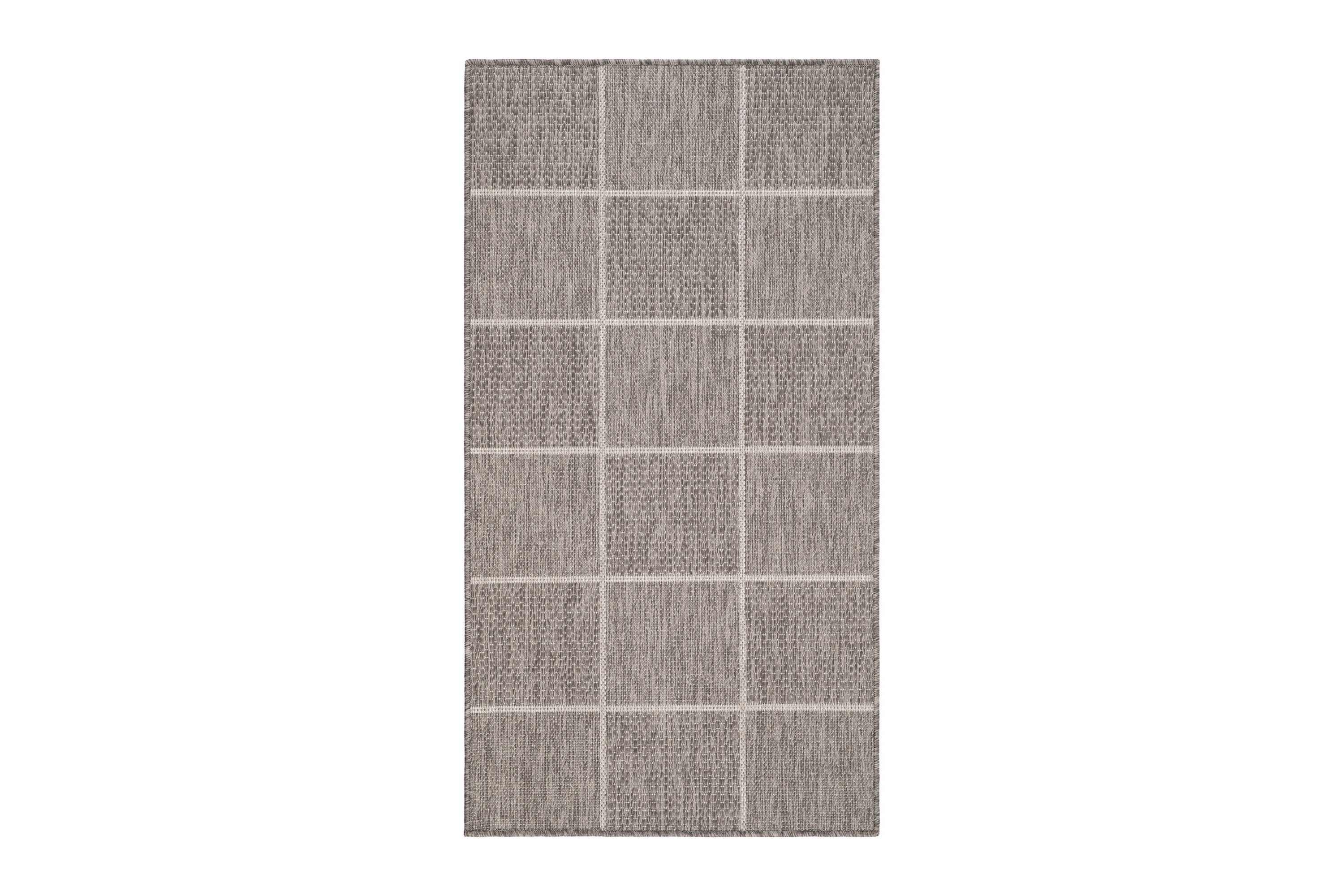 madrid flatvävd matta 80x340 cm - linne