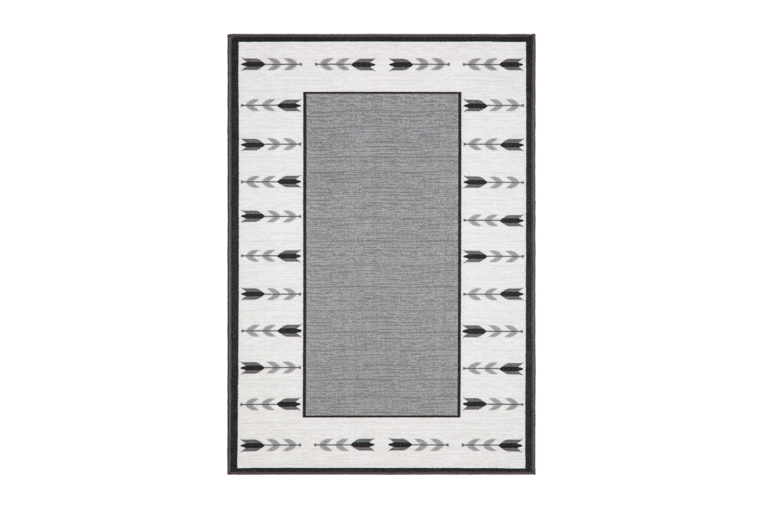 Tulpan Flatvävd Matta 160x230 cm Grå