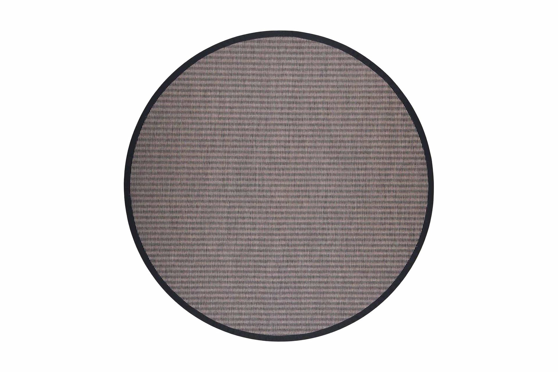 Kelo Matta Rund 160 cm Brun/Svart - Vm Carpet