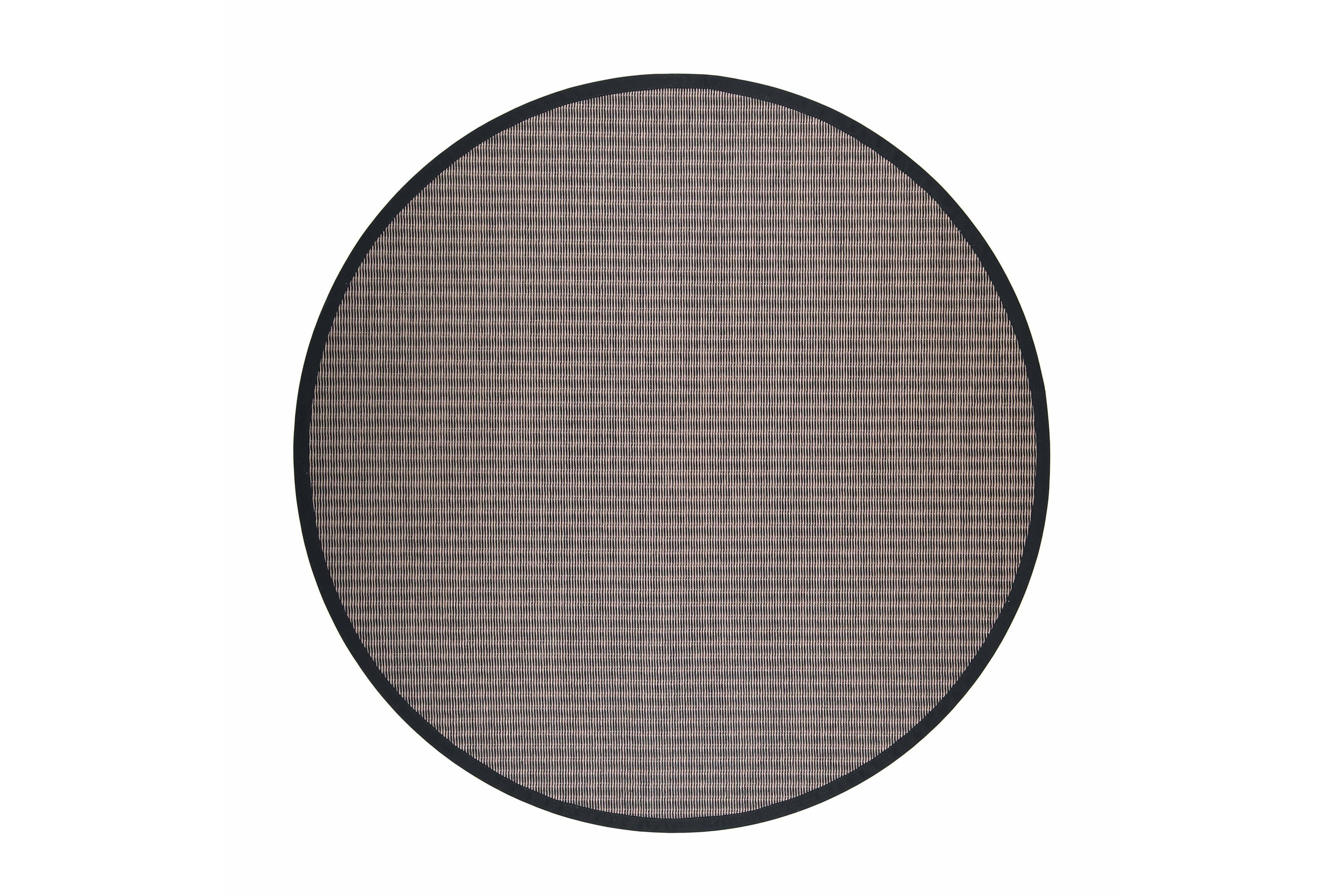 matta kelo rund 133 cm brun/svart - vm carpet