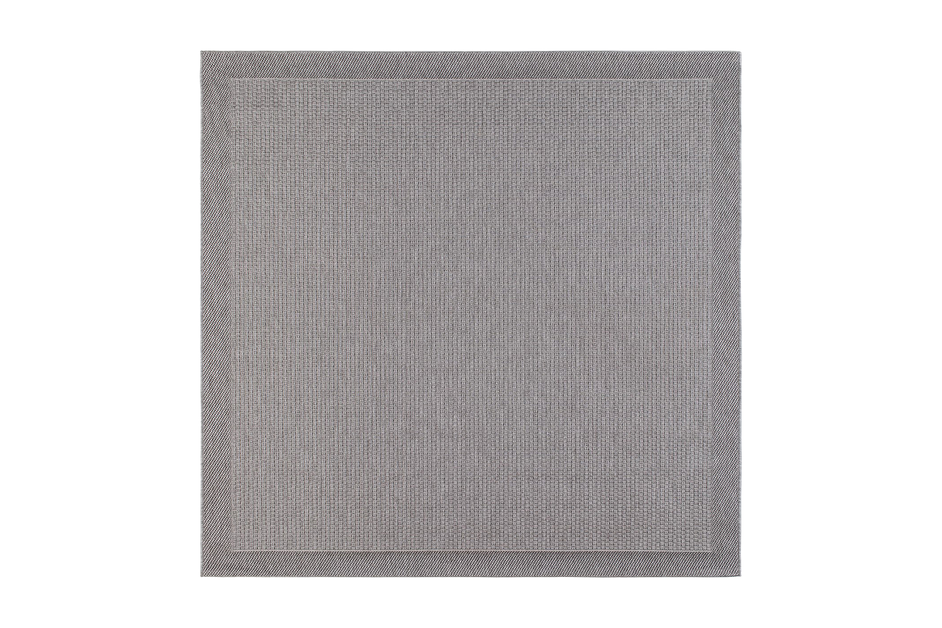 Miami Flatvävd Matta Fyrkantig 200x200 cm Grå