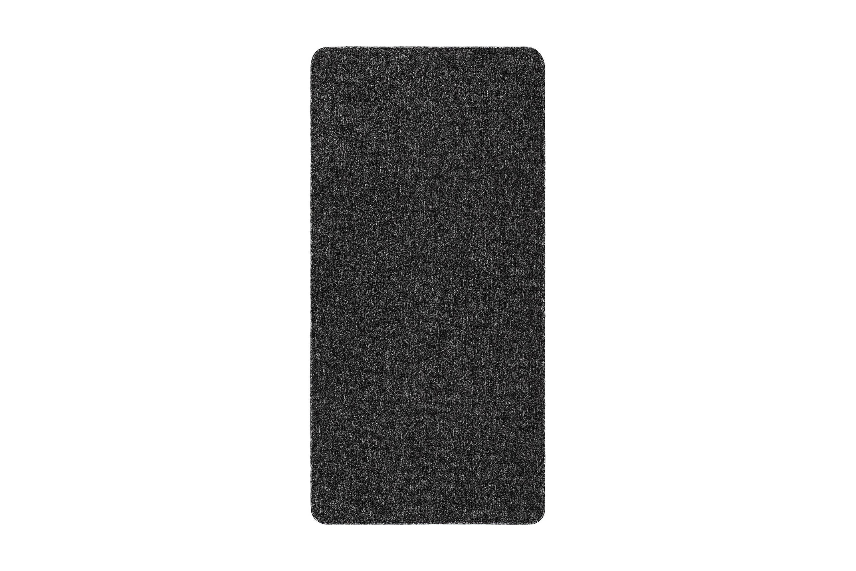 Porto Flatvävd Matta 80x250 cm Antracit
