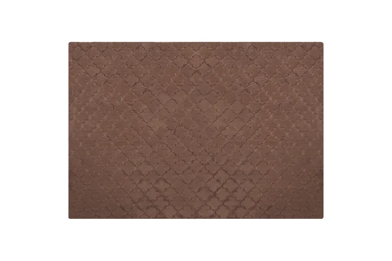 Gharo Skinnmatta 160x230 cm, Brun