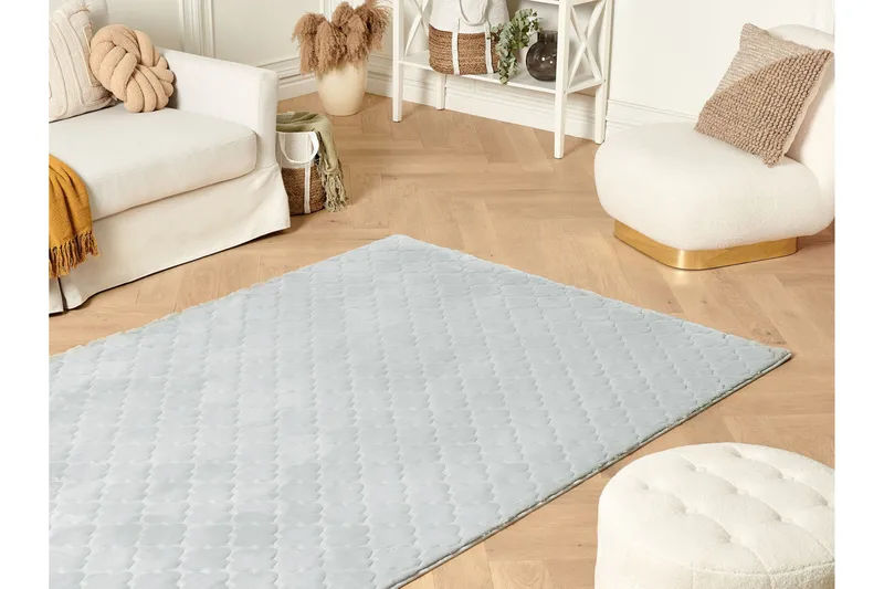 Gharo Skinnmatta 160x230 cm - Grå - Textil & mattor - Matta - Fäll & skinnmatta