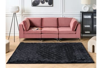 Gharo Skinnmatta 160x230 cm - Svart - Textil & mattor - Matta - Fäll & skinnmatta