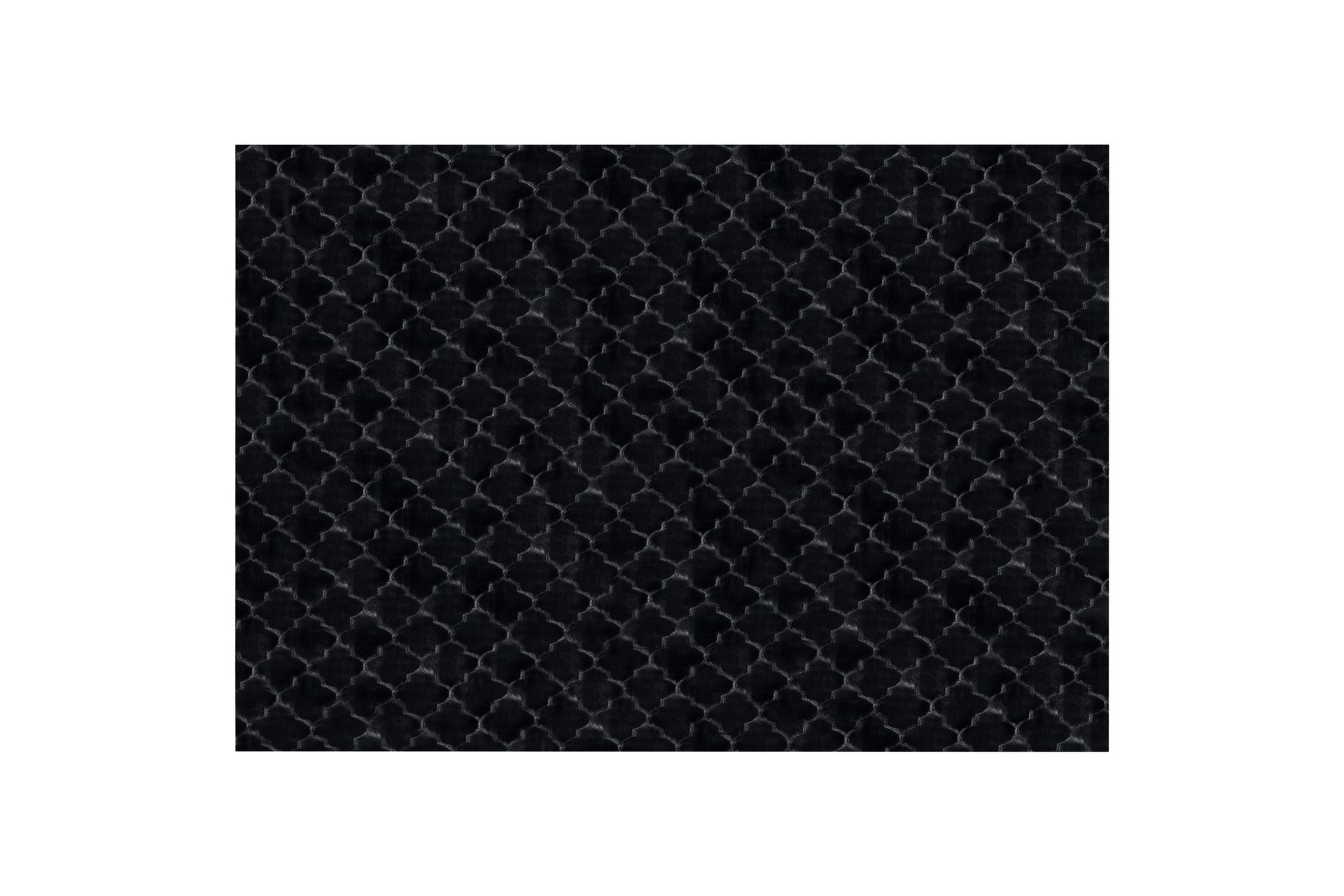 Gharo Skinnmatta 160x230 cm - Svart