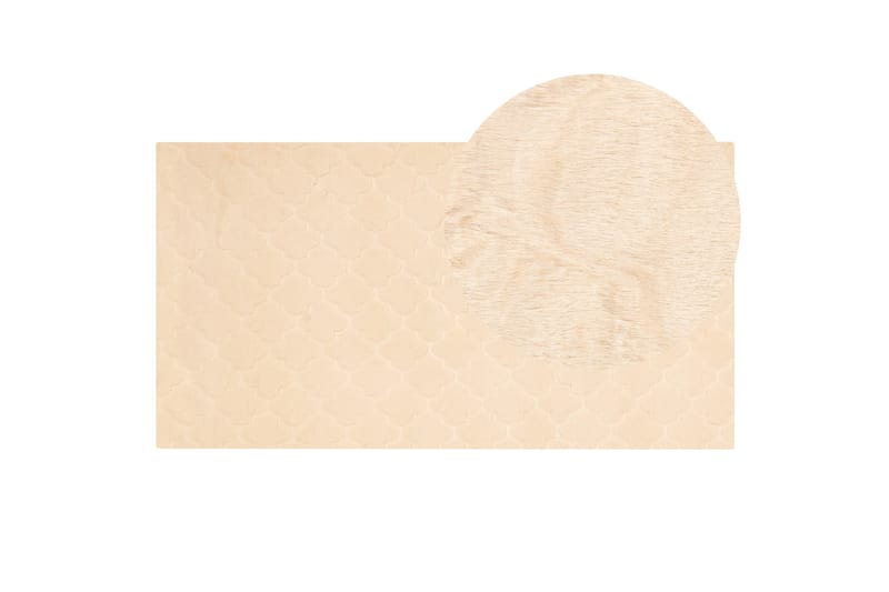 Gharo Skinnmatta 80x150 cm - Beige - Textil & mattor - Matta - Fäll & skinnmatta