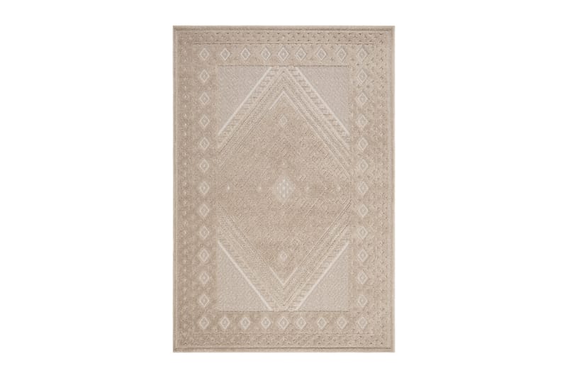 Hampton Flatvävd Matta 140x200 cm Rektangulär - Beige - Textil & mattor - Matta - Flatvävd matta