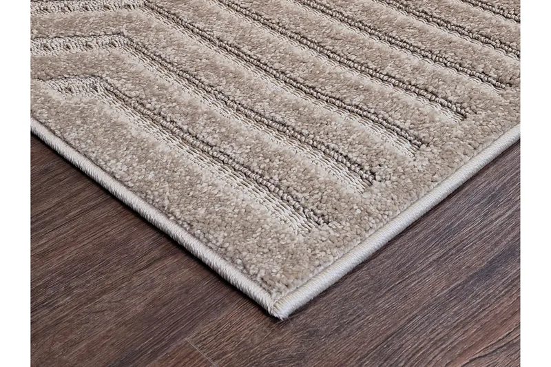 Hampton Flatvävd Matta 140x200 cm Rektangulär - Beige - Textil & mattor - Matta - Flatvävd matta