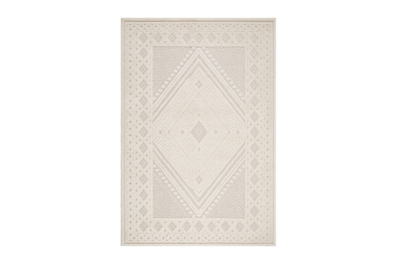 Hampton Flatvävd Matta 140x200 cm Rektangulär - Creme - Textil & mattor - Matta - Flatvävd matta