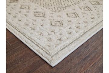 Hampton Flatvävd Matta 140x200 cm Rektangulär - Creme - Textil & mattor - Matta - Flatvävd matta