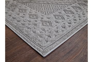 Hampton Flatvävd Matta 140x200 cm Rektangulär - Grå - Textil & mattor - Matta - Flatvävd matta