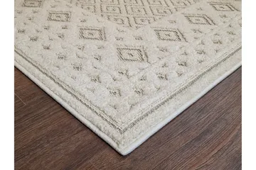 Hampton Flatvävd Matta 200x290 cm Rektangulär - Creme - Textil & mattor - Matta - Flatvävd matta