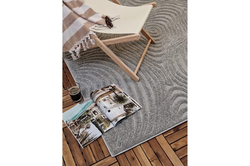 Hampton Flatvävd Matta 200x290 cm Rektangulär - Grå - Textil & mattor - Matta - Flatvävd matta