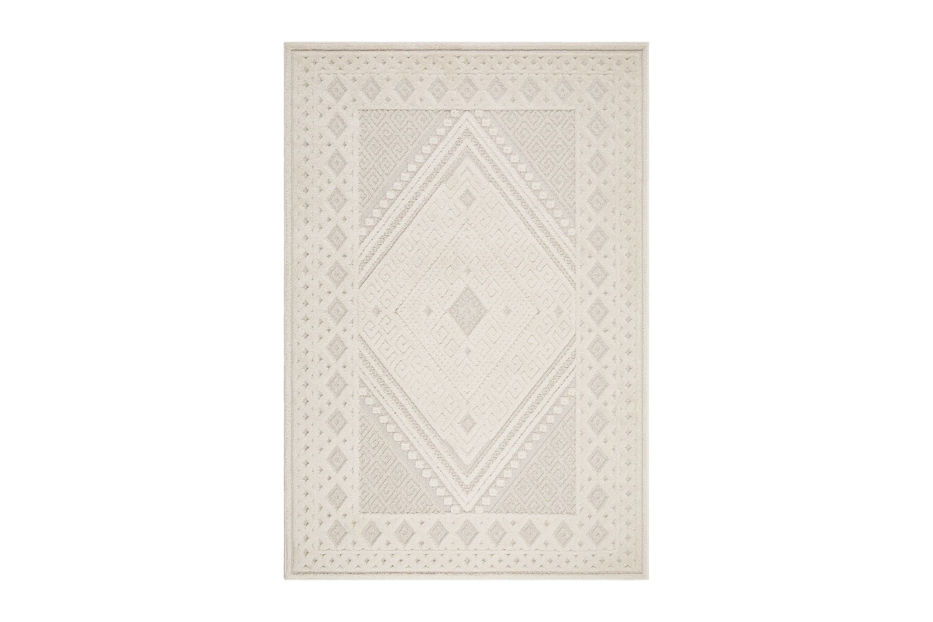 Hampton Flatv&auml;vd Matta 200x290 cm Rektangul&auml;r - Creme