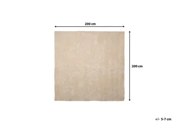 Hummerbeck Matta 200x200 cm - Beige - Textil & mattor - Matta