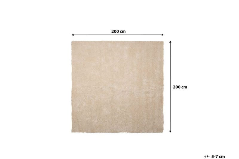 Hummerbeck Matta 200x200 cm - Beige - Textil & mattor - Matta