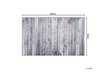 Leonhard Matta 140x200 cm - Grå - Textil & mattor - Matta - Små mattor
