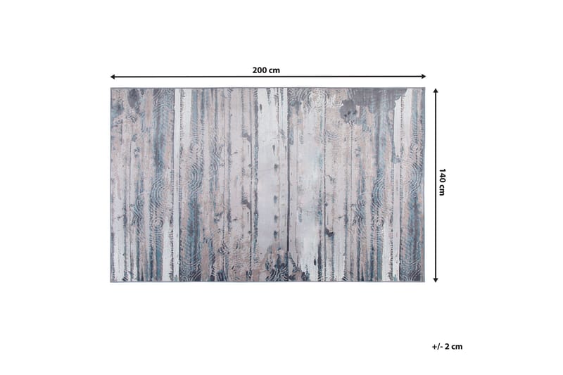Leonhard Matta 140x200 cm - Grå - Textil & mattor - Matta - Små mattor