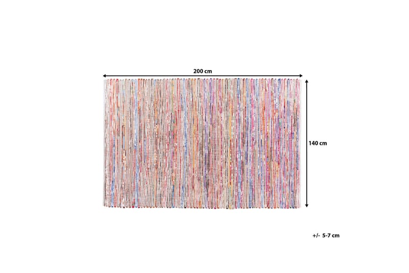 Matta Bartin 140|200 - Flerfärgad - Textil & mattor - Matta